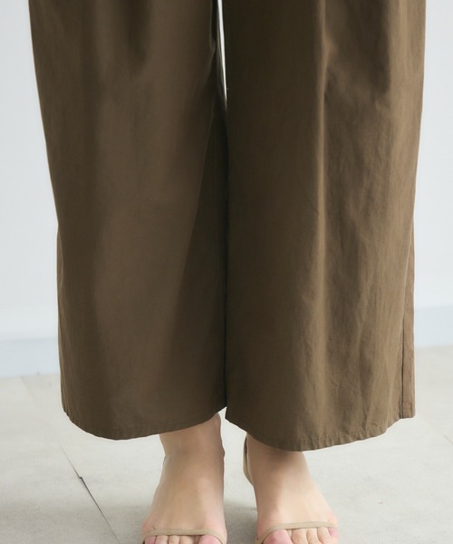 KATHARINE ROSS(キャサリンロス)の「【KATHARINE ROSS】立体ポケタックワイドパンツ(その他パンツ・レディース・ベージュ/ブラウン/ブラック・MEDIUM)」の10枚目の写真