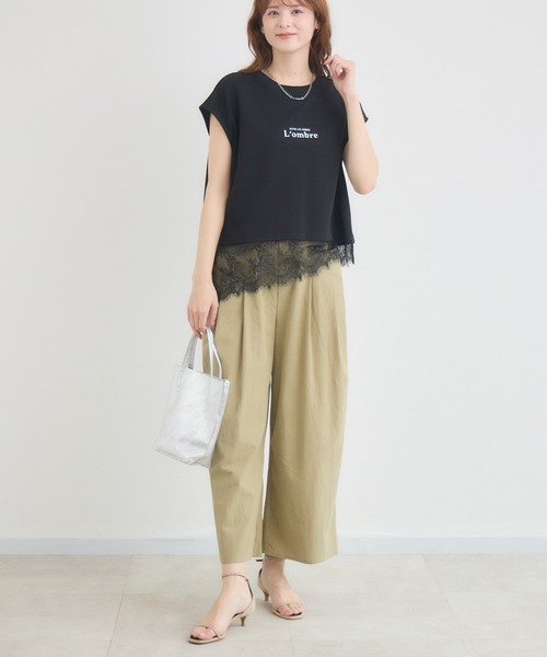 KATHARINE ROSS(キャサリンロス)の「【KATHARINE ROSS】立体ポケタックワイドパンツ(その他パンツ・レディース・ベージュ/ブラウン/ブラック・MEDIUM)」の20枚目の写真