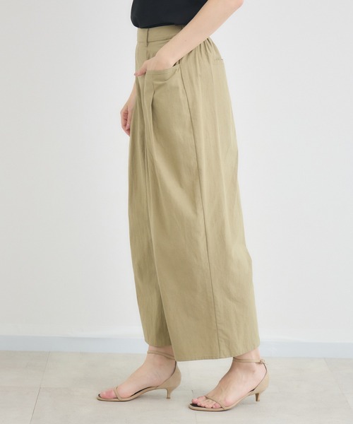 KATHARINE ROSS(キャサリンロス)の「【KATHARINE ROSS】立体ポケタックワイドパンツ(その他パンツ・レディース・ベージュ/ブラウン/ブラック・MEDIUM)」の18枚目の写真