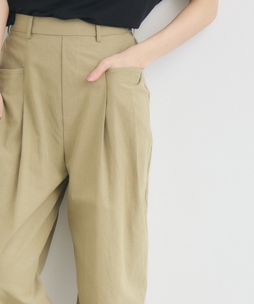 KATHARINE ROSS(キャサリンロス)の「【KATHARINE ROSS】立体ポケタックワイドパンツ(その他パンツ・レディース・ベージュ/ブラウン/ブラック・MEDIUM)」の16枚目の写真