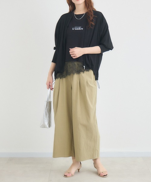 KATHARINE ROSS(キャサリンロス)の「【KATHARINE ROSS】立体ポケタックワイドパンツ(その他パンツ・レディース・ベージュ/ブラウン/ブラック・MEDIUM)」の22枚目の写真