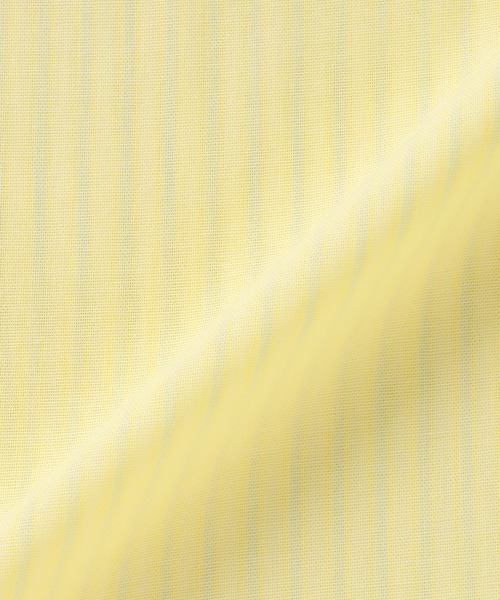 TOKYO SHIRTS(トウキョウシャツ)の「【Pitta Re:)】ふわっとガーゼシャツ レギュラーシルエット 七分袖 綿100% レディース カジュアルシャツ(シャツ/ブラウス・レディース・イエロー・S/M/L/LL)」の3枚目の写真