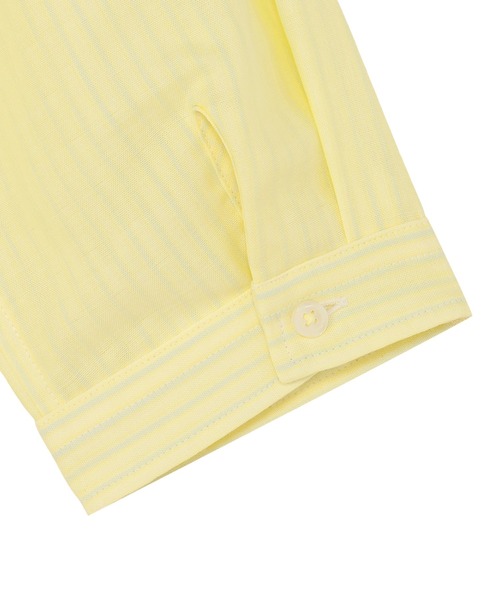 TOKYO SHIRTS(トウキョウシャツ)の「【Pitta Re:)】ふわっとガーゼシャツ レギュラーシルエット 七分袖 綿100% レディース カジュアルシャツ(シャツ/ブラウス・レディース・イエロー・S/M/L/LL)」の4枚目の写真