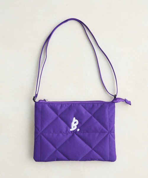 ネパールの目刺繍サコッシュバッグ Kastane（カスタネ）の「【5色展開/一部店舗限定】B 刺繍入り