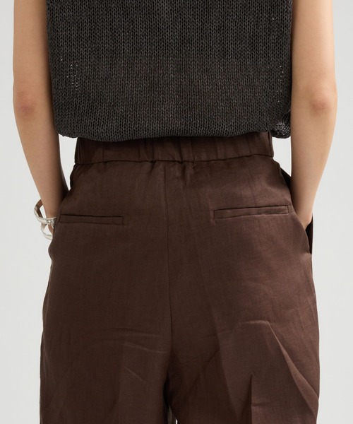 Chaos（カオス）の「Chaos(カオス)/ ミュラリネンパンツ　【セットアップ可】（その他パンツ・レディース・ダークブラウン・38/36）」の16枚目の写真