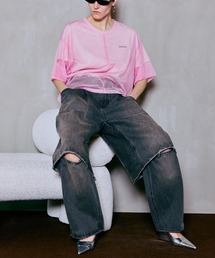 MAISON SPECIAL | 【2026SUMMER PRE-ORDER】Layered Denim Pants/レイヤードデニムパンツ(デニムパンツ)