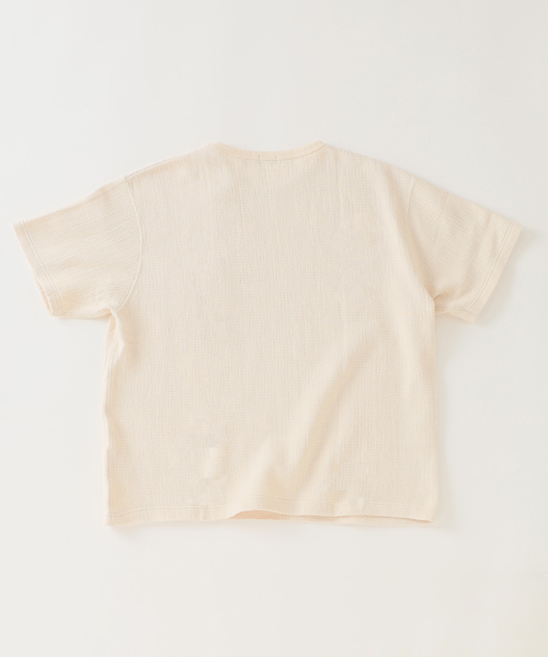 JOURNAL STANDARD J.S HOMESTEAD（ジャーナルスタンダードホームステッド）の「J.S.Homestead / レノ メッシュ ファブリック ポケット Tシャツ（Tシャツ/カットソー・メンズ・ブラック/サックスブルー/ブラウン系その他/アイボリー・MEDIUM/LARGE）」の12枚目の写真