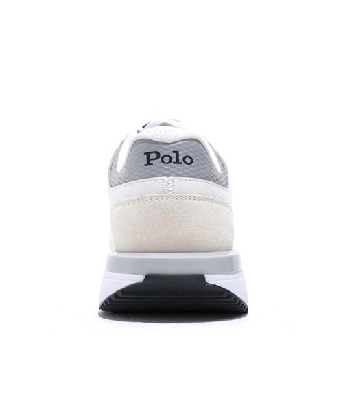 POLO RALPH LAUREN(ポロ ラルフ ローレン)の「ポロ ラルフ ローレン ウィメンズ TRAIN 89 V2 トレイン 89 V2 スニーカー(スニーカー・レディース・ホワイト×グレー・60/70/50/40)」の6枚目の写真