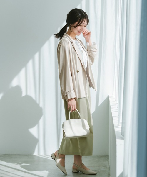 COHINA（コヒナ）の「スカラップレーススリーブブラウス 【低身長・小柄女性】（シャツ/ブラウス・レディース・ホワイト/ブラック・ONE SIZE）」の13枚目の写真