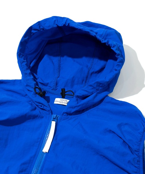 go slow caravan（ゴースローキャラバン）の「GENTIL/ジャンティー　ナイロン 配色切替ベスト（ベスト・レディース・ブルー/ベージュ・FREE）」の3枚目の写真