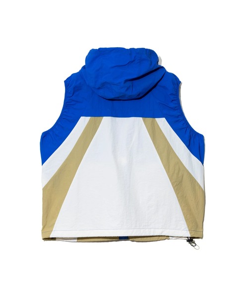 go slow caravan（ゴースローキャラバン）の「GENTIL/ジャンティー　ナイロン 配色切替ベスト（ベスト・レディース・ブルー/ベージュ・FREE）」の10枚目の写真