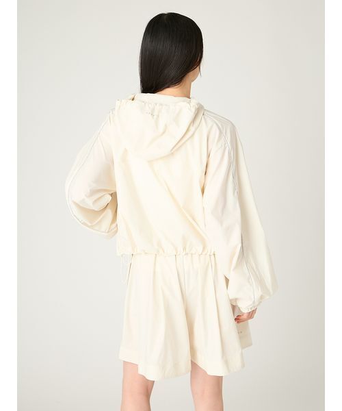 FRAY I.D（フレイアイディー）の「【FRAY I.D×PUMA】ナイロンブルゾン／UVカット・撥水（ブルゾン・レディース・ピンク/ベージュ・F）」の3枚目の写真