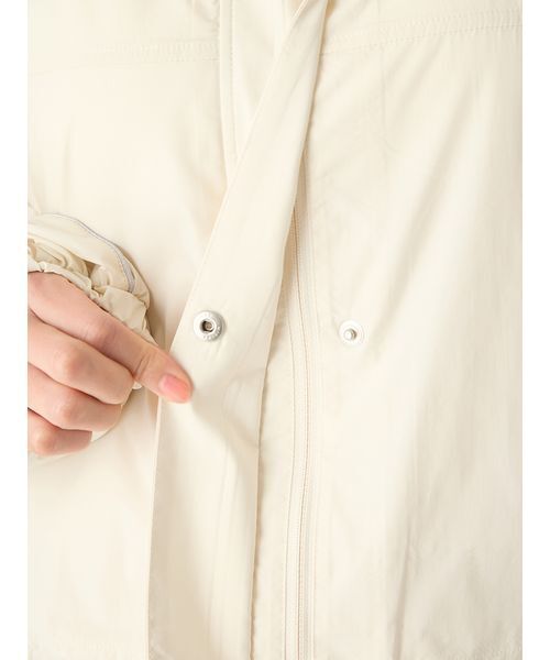 FRAY I.D（フレイアイディー）の「【FRAY I.D×PUMA】ナイロンブルゾン／UVカット・撥水（ブルゾン・レディース・ピンク/ベージュ・F）」の12枚目の写真