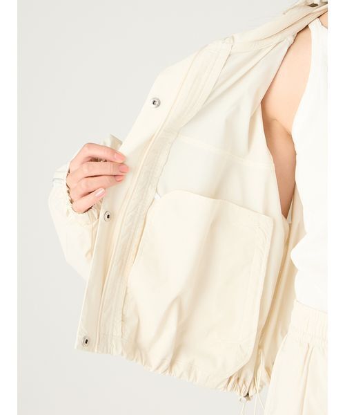 FRAY I.D（フレイアイディー）の「【FRAY I.D×PUMA】ナイロンブルゾン／UVカット・撥水（ブルゾン・レディース・ピンク/ベージュ・F）」の13枚目の写真