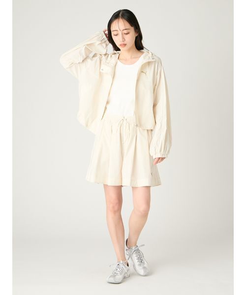 FRAY I.D（フレイアイディー）の「【FRAY I.D×PUMA】ナイロンブルゾン／UVカット・撥水（ブルゾン・レディース・ピンク/ベージュ・F）」の19枚目の写真