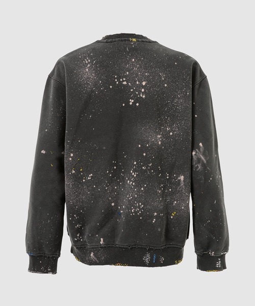 DIGAWEL(ディガウェル)の「Distressed sweatshirt(スウェット・メンズ・クリーム/グレー系その他・2/3)」の5枚目の写真