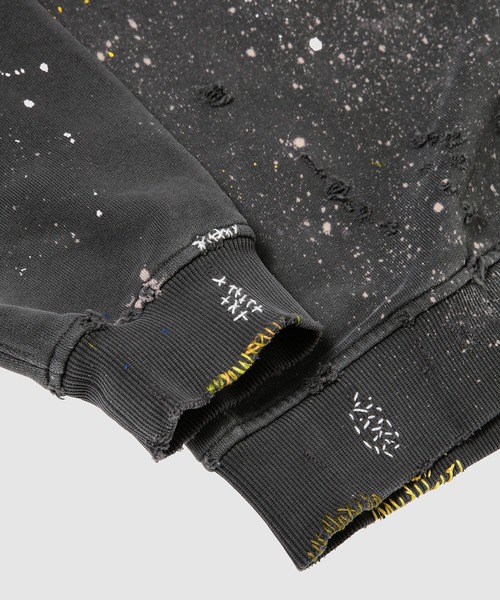 DIGAWEL(ディガウェル)の「Distressed sweatshirt(スウェット・メンズ・クリーム/グレー系その他・2/3)」の7枚目の写真
