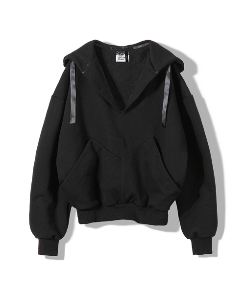 V-shaped pocket фуд-парка — чёрный
