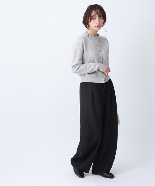 NOAHL（ノアル）の「【NOAHL】タックワイドイージーパンツ（その他パンツ・レディース・ホワイト系/ブラック・M/L）」の21枚目の写真