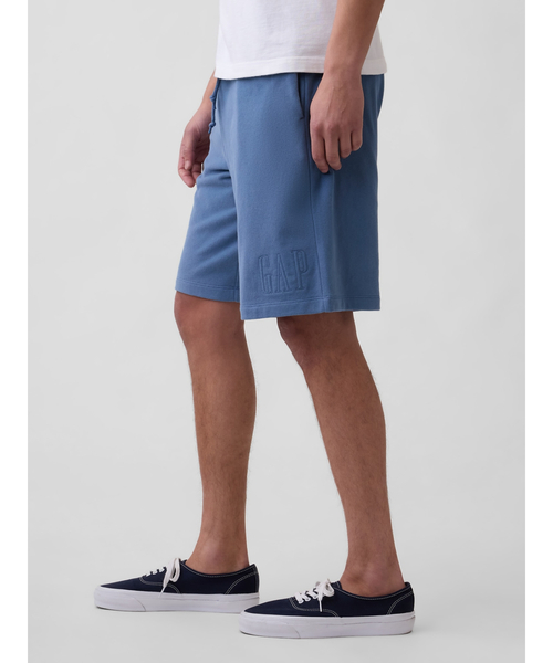 GAP(ギャップ)の「ヴィンテージソフト フレンチテリー リラックスフィット GAPロゴ スウェットショートパンツ(その他パンツ・メンズ・ブラック/インディゴブルー/グレー/レッド・XL/L/M/S/XS)」の7枚目の写真