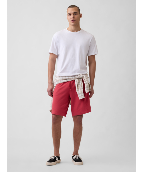 GAP(ギャップ)の「ヴィンテージソフト フレンチテリー リラックスフィット GAPロゴ スウェットショートパンツ(その他パンツ・メンズ・ブラック/インディゴブルー/グレー/レッド・XL/L/M/S/XS)」の5枚目の写真