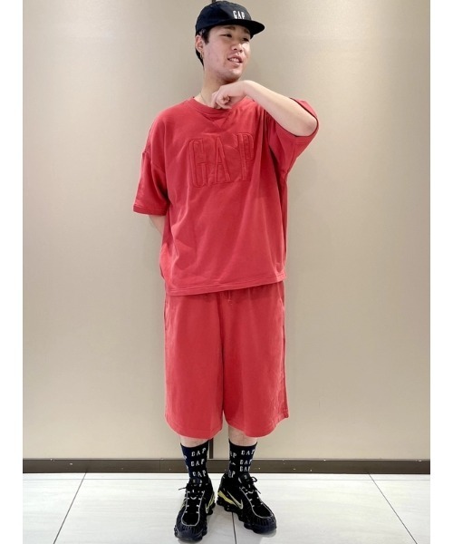 GAP(ギャップ)の「ヴィンテージソフト フレンチテリー リラックスフィット GAPロゴ スウェットショートパンツ(その他パンツ・メンズ・ブラック/インディゴブルー/グレー/レッド・XL/L/M/S/XS)」の21枚目の写真