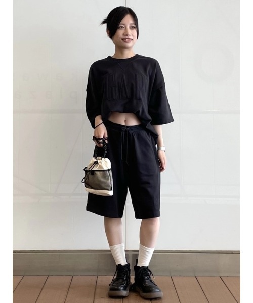 GAP(ギャップ)の「ヴィンテージソフト フレンチテリー リラックスフィット GAPロゴ スウェットショートパンツ(その他パンツ・メンズ・ブラック/インディゴブルー/グレー/レッド・XL/L/M/S/XS)」の15枚目の写真