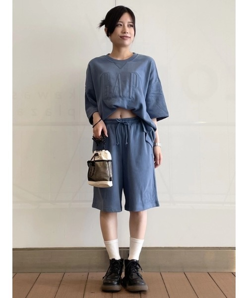 GAP(ギャップ)の「ヴィンテージソフト フレンチテリー リラックスフィット GAPロゴ スウェットショートパンツ(その他パンツ・メンズ・ブラック/インディゴブルー/グレー/レッド・XL/L/M/S/XS)」の19枚目の写真