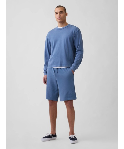 GAP(ギャップ)の「ヴィンテージソフト フレンチテリー リラックスフィット GAPロゴ スウェットショートパンツ(その他パンツ・メンズ・ブラック/インディゴブルー/グレー/レッド・XL/L/M/S/XS)」の22枚目の写真