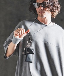 GLIMCLAP（グリムクラップ）の「mko13588- 3-Piece Mini Pouch Set -Synthetic Leather ポーチセット(202-051-gls-cg)（ポーチ）」