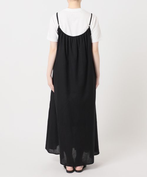 大人気❤︎完売品★新品❤︎ジャーナルスタンダードキャミワンピース リネンミックスギャザーキャミワンピース（ワンピース）｜JOURNAL