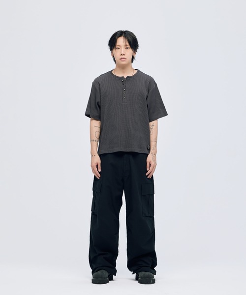 MSG(エムエスジー)の「ワイドイージーカーゴパンツ(カーゴパンツ・メンズ・ブラック/グリーン系カモフラージュ/ブラウン系カモフラージュ/カモフラージュ・M/L/XL)」の8枚目の写真