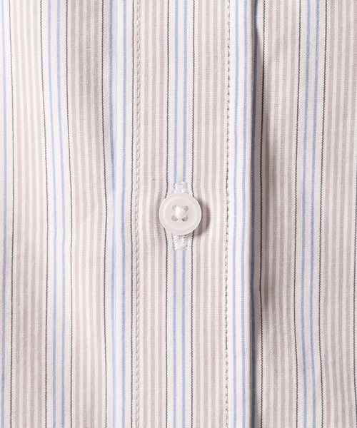 BAYFLOW(ベイフロー)の「ストライプシャツ(シャツ/ブラウス・メンズ・ブルー/ベージュ/ピンク・MEDIUM/LARGE)」の15枚目の写真