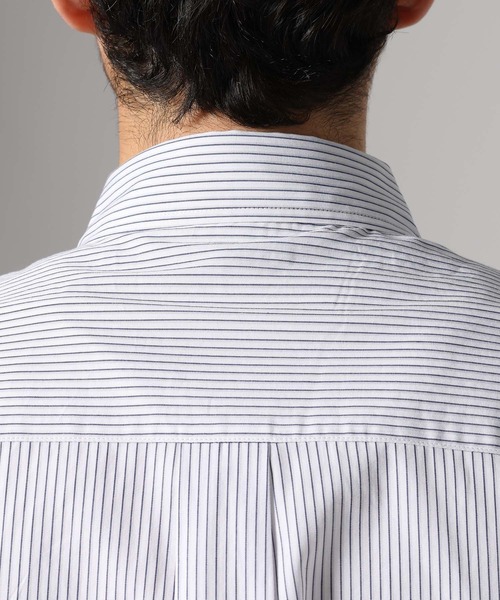 BAYFLOW(ベイフロー)の「ストライプシャツ(シャツ/ブラウス・メンズ・ブルー/ベージュ/ピンク・MEDIUM/LARGE)」の7枚目の写真