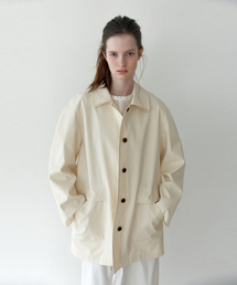 Double Collar Jacket_Butter