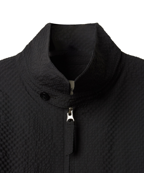 YALE(イェール)の「シアサッカー チェック ブルゾン_ブラック(ブルゾン・レディース・その他・SMALL/MEDIUM/LARGE/X-LARGE)」の5枚目の写真