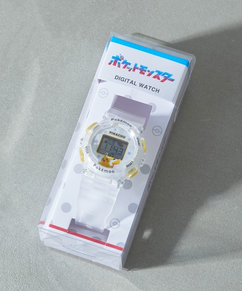 ポケットモンスター(ポケットモンスター)の「【SETUP7】プレゼントにもおすすめ!ポケットモンスター デジタルウォッチ ギフト ポケモン ピカチュウ/カビゴン/コダック/ヤドン SUN(デジタル腕時計・レディース・その他/ブラック/ピンク/ブルー/ホワイト・FREE)」の11枚目の写真