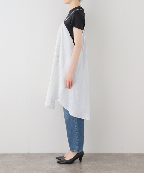 Heriter(エリテ)の「Heriter/エリテ circular dron work table cloth c キャミソール H0-00-3083(シャツ/ブラウス・レディース・ホワイト・FREE)」の10枚目の写真