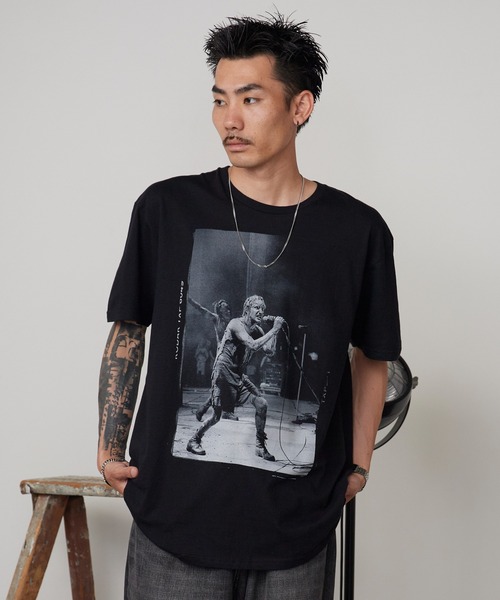 ROOPTOKYO(ループトウキョウ)の「NINE INCH NAILS/ナイン・インチ・ネイルズ SELF DESTRUCT 94 NineInchNalls Classic LOGO TEE フォトTシャツ グラフィックT 秋 秋服 2026年秋冬(Tシャツ/カットソー・メンズ・ブラック系その他/ブラック系その他2・S/M/L/XL)」の13枚目の写真