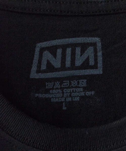 ROOPTOKYO(ループトウキョウ)の「NINE INCH NAILS/ナイン・インチ・ネイルズ SELF DESTRUCT 94 NineInchNalls Classic LOGO TEE フォトTシャツ グラフィックT 秋 秋服 2026年秋冬(Tシャツ/カットソー・メンズ・ブラック系その他/ブラック系その他2・S/M/L/XL)」の22枚目の写真