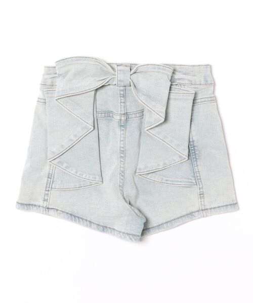 VIBGYOR（ヴィブジョー）の「【LAMPOON】ヒップリボンデニムショーツ（デニムパンツ・レディース・ブルー・LARGE/SMALL/MEDIUM）」の13枚目の写真