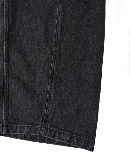 1er Arrondissement(プルミエアロンディスモン)の「ブラックデニムカーブパンツ(デニムパンツ・レディース・ブラック系その他3・38/36)」の19枚目の写真