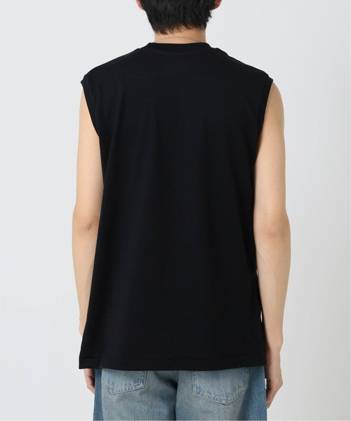 HANES(ヘインズ)の「Hanes / ヘインズ 1P T-SHIRTS KURO スリーブレス Tシャツ(Tシャツ/カットソー・メンズ・ブラック・LARGE/MEDIUM/SMALL)」の9枚目の写真