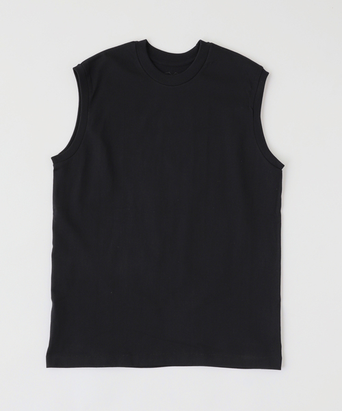 HANES(ヘインズ)の「Hanes / ヘインズ 1P T-SHIRTS KURO スリーブレス Tシャツ(Tシャツ/カットソー・メンズ・ブラック・LARGE/MEDIUM/SMALL)」の15枚目の写真