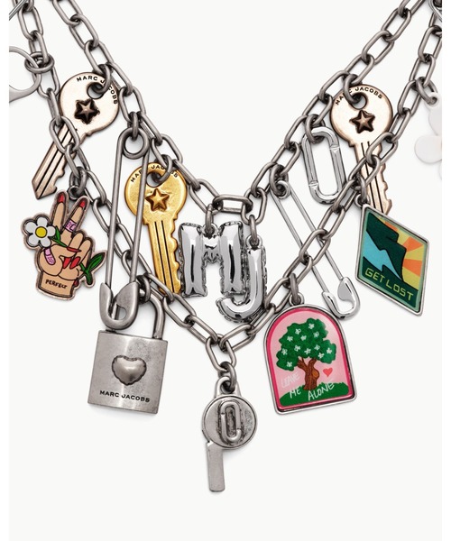 MARC JACOBS（マークジェイコブス）の「【NEW】POP AMERICANA CHARM NECKLACE/ポップ アメリカーナ チャーム ネックレス（ネックレス・レディース・シルバー系その他・ONE SIZE）」の3枚目の写真