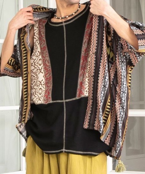 チャイハネ(チャイハネ)の「【チャイハネ】カジナツMEN'Sタンクトップ(タンクトップ・メンズ・ホワイト/パープル/ブラック/オレンジ/カーキ・FREE)」の8枚目の写真