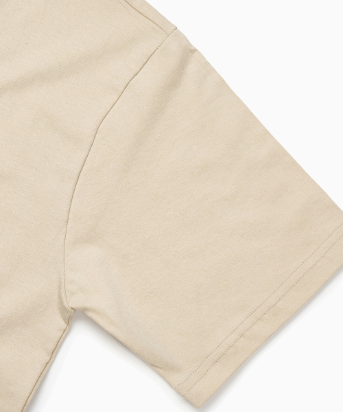 FREEMARIO（フリーマリオ）の「サンマークTシャツ [クリーム]（Tシャツ/カットソー・レディース・クリーム・SMALL/MEDIUM）」の5枚目の写真