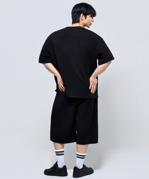 PHYSICAL GARMENTS（フィジカルガーメンツ）の「P2626 ガイロンテンション切り替え半袖Tシャツ[4COLOR]（Tシャツ/カットソー・メンズ・ホワイト/ブラック/チャコール・MEDIUM/LARGE/X-LARGE/XX-LARGE）」の14枚目の写真