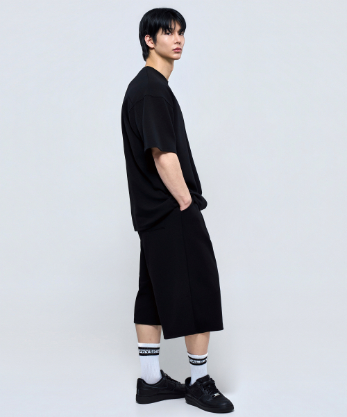 PHYSICAL GARMENTS（フィジカルガーメンツ）の「P2626 ガイロンテンション切り替え半袖Tシャツ[4COLOR]（Tシャツ/カットソー・メンズ・ホワイト/ブラック/チャコール・MEDIUM/LARGE/X-LARGE/XX-LARGE）」の19枚目の写真