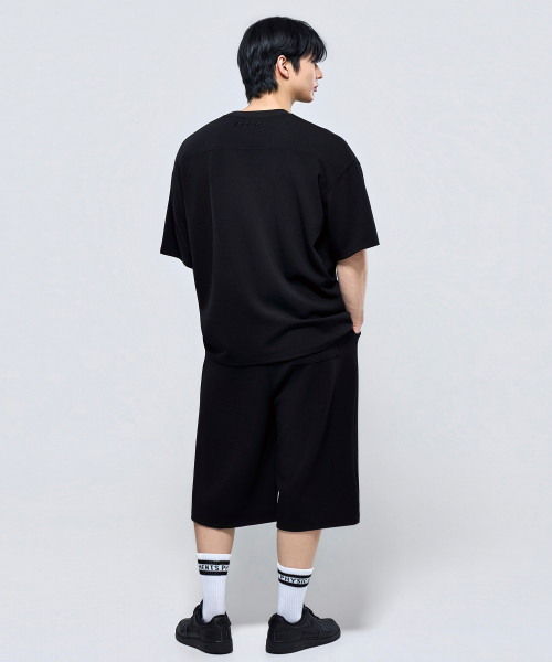 PHYSICAL GARMENTS（フィジカルガーメンツ）の「P2626 ガイロンテンション切り替え半袖Tシャツ[4COLOR]（Tシャツ/カットソー・メンズ・ホワイト/ブラック/チャコール・MEDIUM/LARGE/X-LARGE/XX-LARGE）」の21枚目の写真